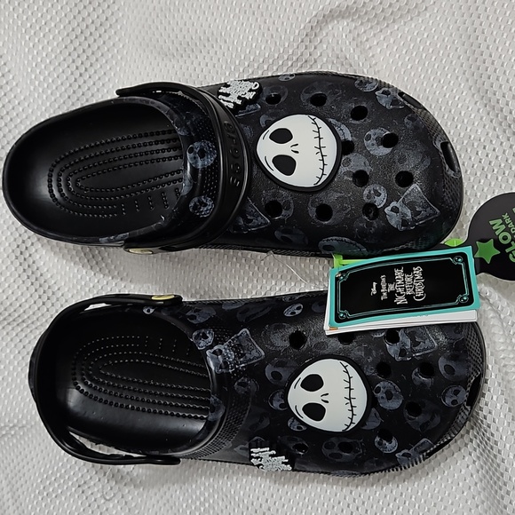 CROCS DISNEY THE NIGHTMARE B4 CHRISTMAS  SHOE SIZE 13 UNISEX … - Picture 2 of 8